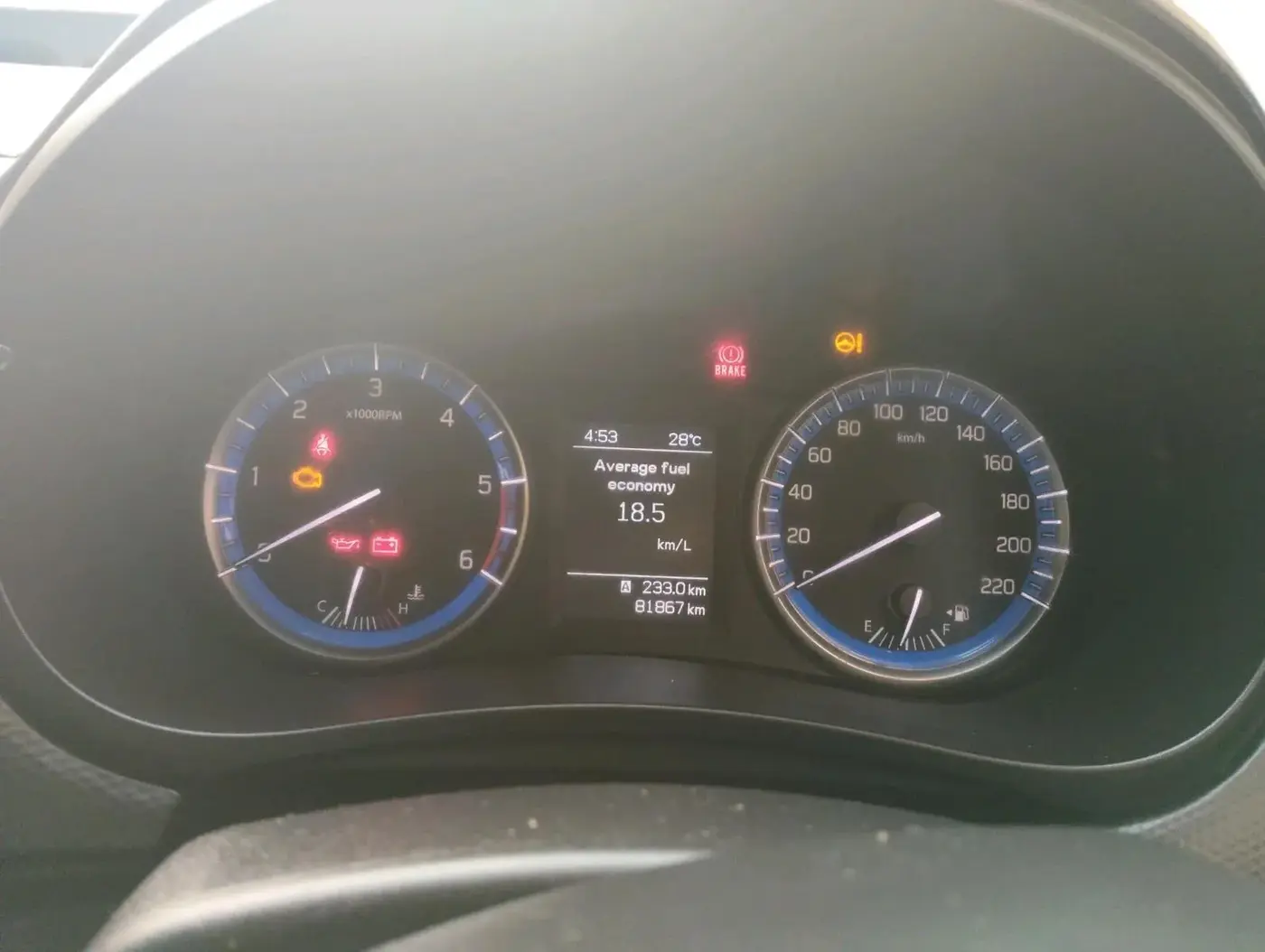 2016 Maruti S Cross ZETA 1.3, Diesel, Manual, 81,867 km, interior