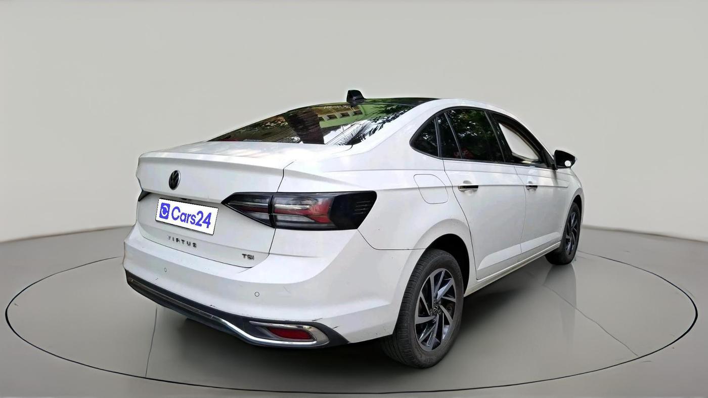 2023 Volkswagen VIRTUS TOPLINE TSI 1.0 AT, Petrol, Automatic, 21,495 km, exterior