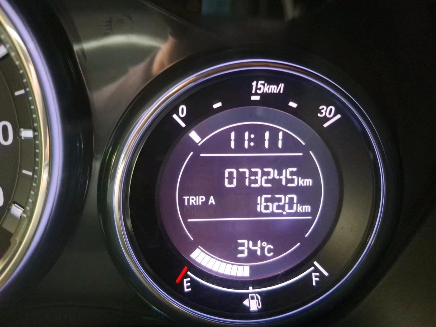 2017 Honda BR-V 1.5L I-VTEC V, Petrol, Manual, 73,245 km, interior