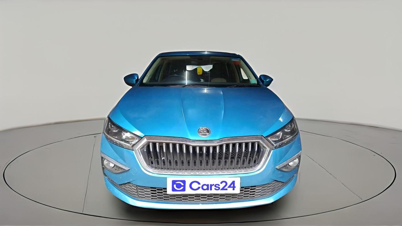 2022 Skoda SLAVIA STYLE 1.0L TSI MT, Petrol, Manual, 6,424 km, exterior
