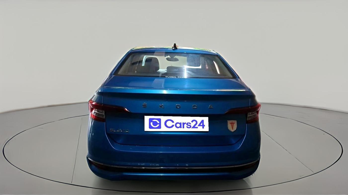 2022 Skoda SLAVIA STYLE 1.0L TSI MT, Petrol, Manual, 6,424 km, exterior