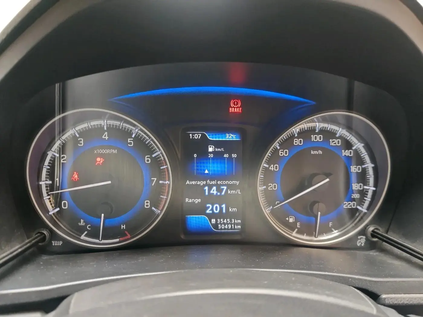 2019 Maruti Baleno ZETA PETROL 1.2, Petrol, Manual, 50,491 km, interior