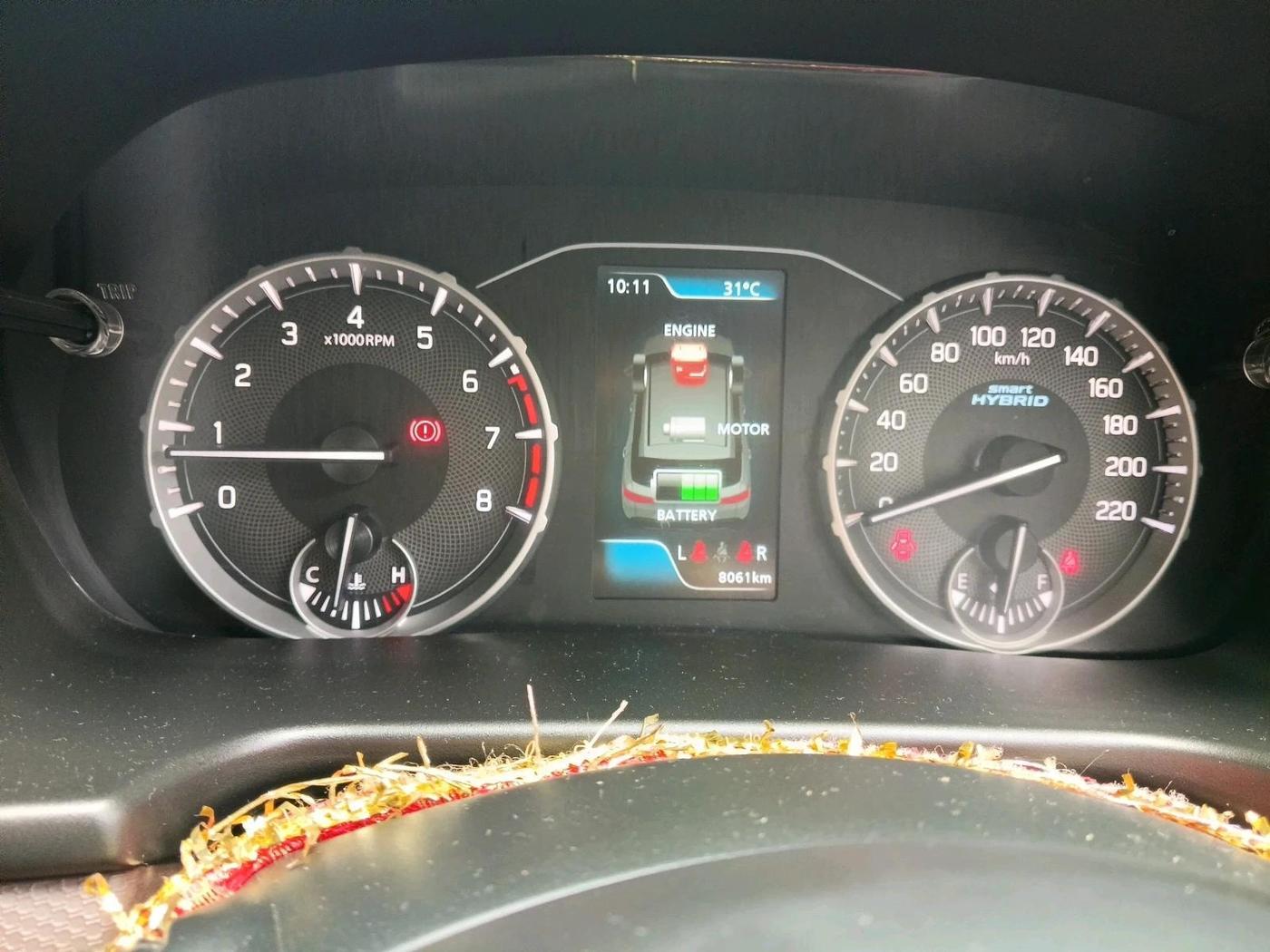 2024 Maruti BREZZA ZXI SMART HYBRID , Petrol, Manual, 8,061 km, interior