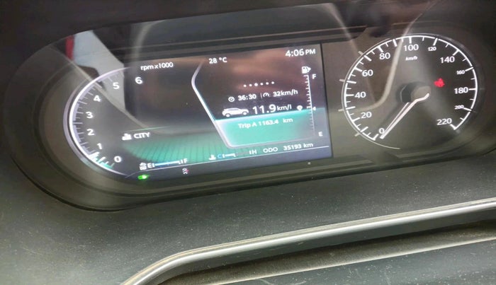 2021 Tata Harrier XZ PLUS 2.0L DUAL TONE, Diesel, Manual, 35,193 km, interior