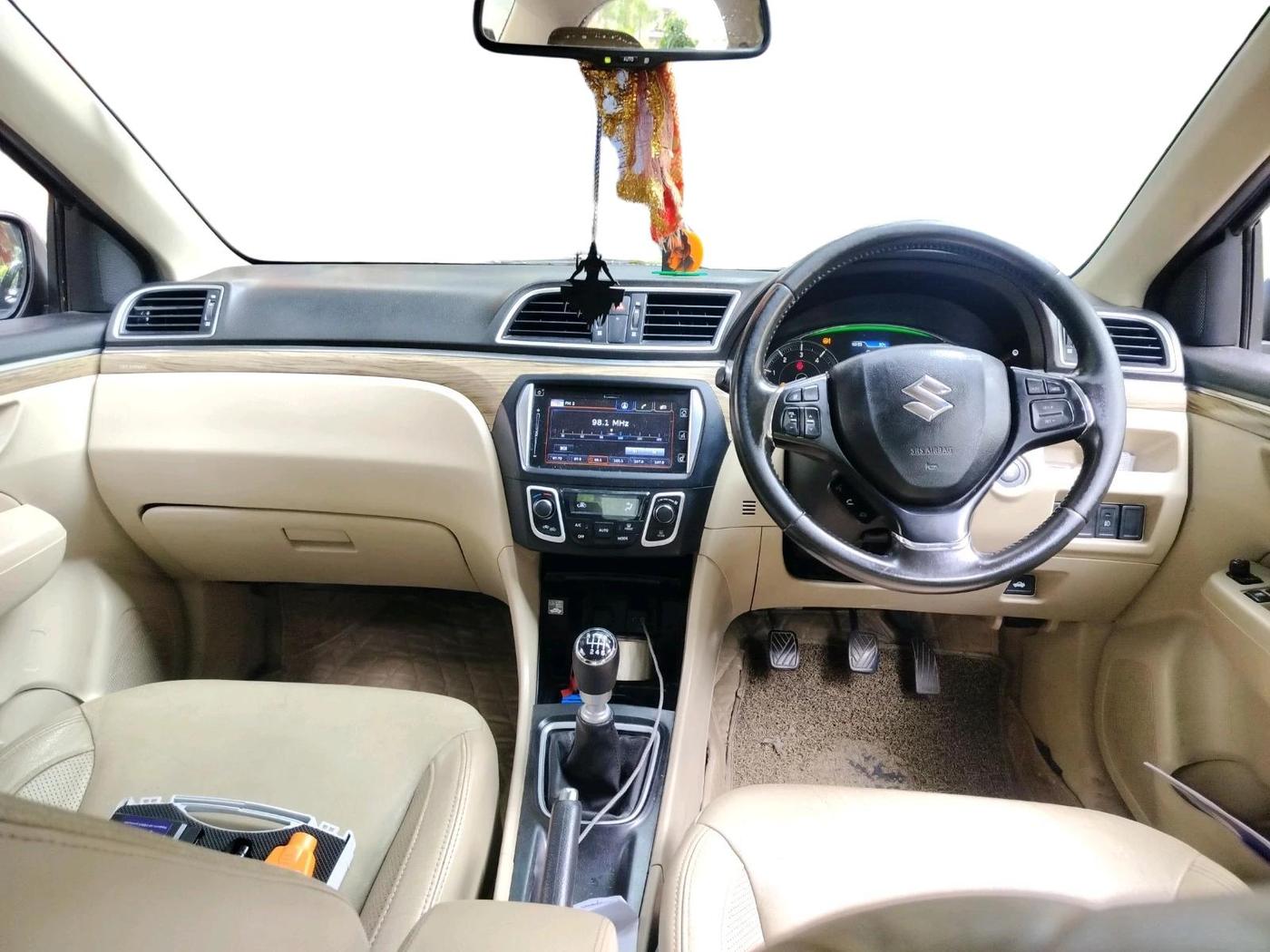 2019 Maruti Ciaz ALPHA DIESEL 1.5, Diesel, Manual, 1,33,083 km, interior