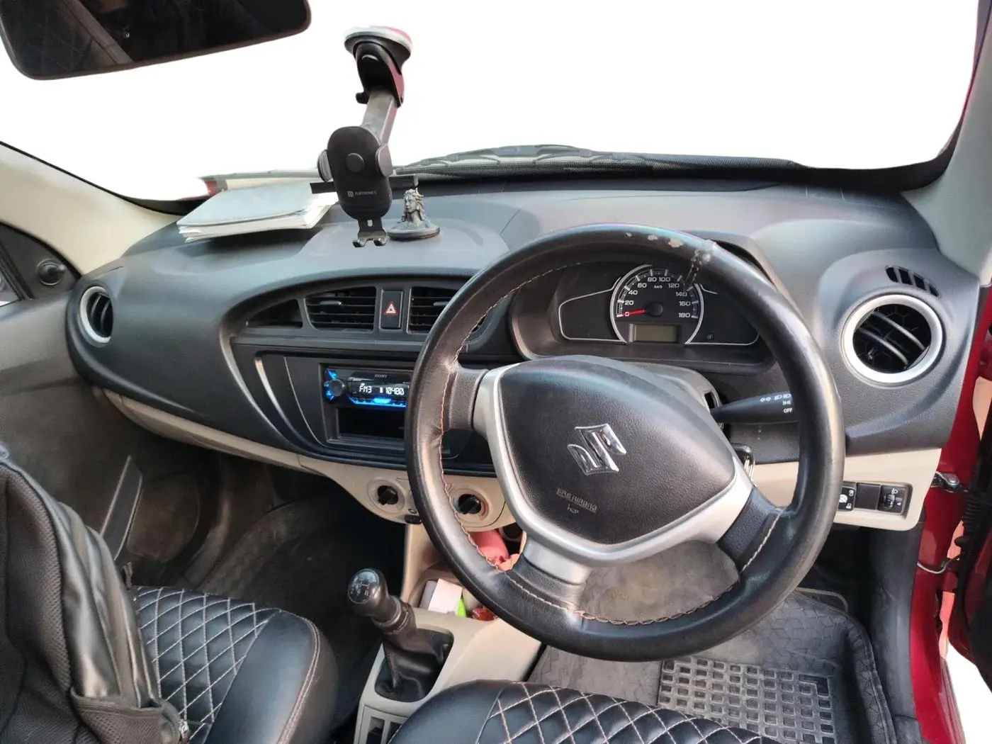 2020 Maruti Alto LXI CNG, CNG, Manual, 45,423 km, interior