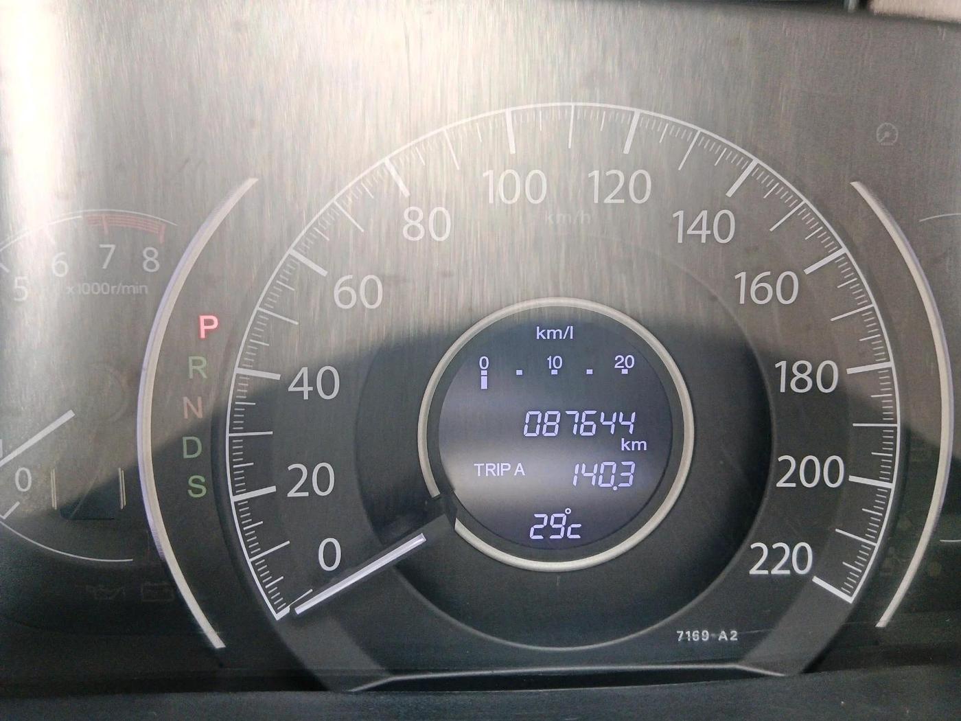 2015 Honda CRV 2.0L I-VTEC 2WD AT, Petrol, Automatic, 87,644 km, interior