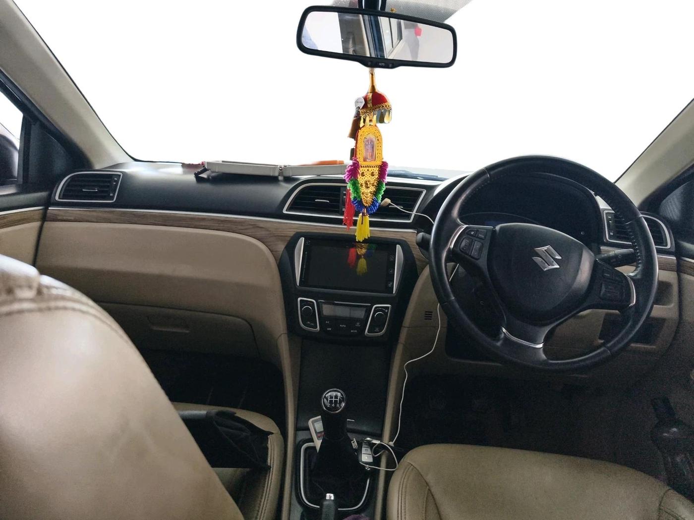 2020 Maruti Ciaz ALPHA 1.5 SHVS PETROL, Petrol, Manual, 55,475 km, interior