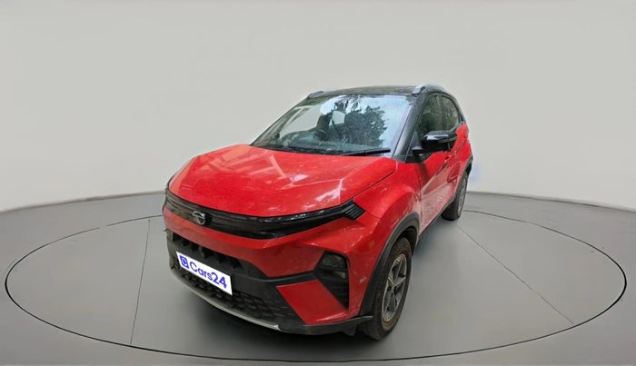 2023 Tata NEXON FEARLESS + SUNROOF DCA DUAL TONE 1.2 PETROL, Petrol, Automatic, 11,643 km, exterior