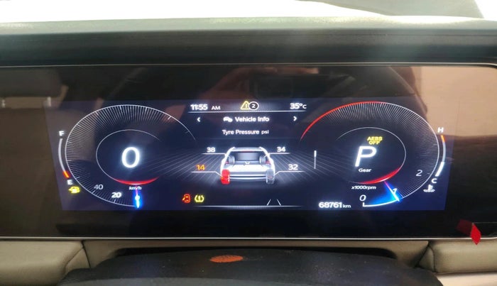 2023 Mahindra XUV700 AX 7 LUXURY D AT 7 STR, Diesel, Automatic, 68,761 km, interior