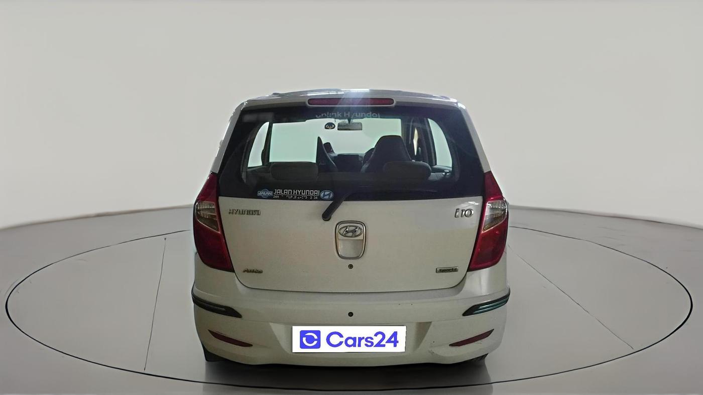 2011 Hyundai i10 SPORTZ 1.2 AT, Petrol, Automatic, 30,030 km, exterior