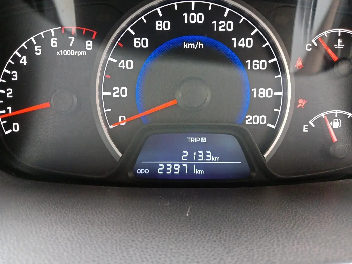 2018 Hyundai Grand i10 MAGNA 1.2 KAPPA VTVT, Petrol, Manual, 23,971 km, interior