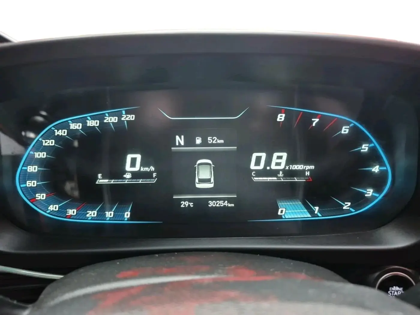 2022 Hyundai NEW I20 N LINE N8 1.0 TURBO GDI IMT DUAL TONE, Petrol, Manual, 31,200 km, interior