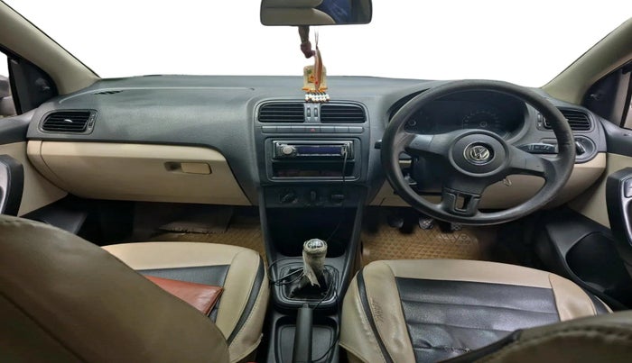 2011 Volkswagen Polo COMFORTLINE 1.2L PETROL, Petrol, Manual, 1,37,755 km, interior