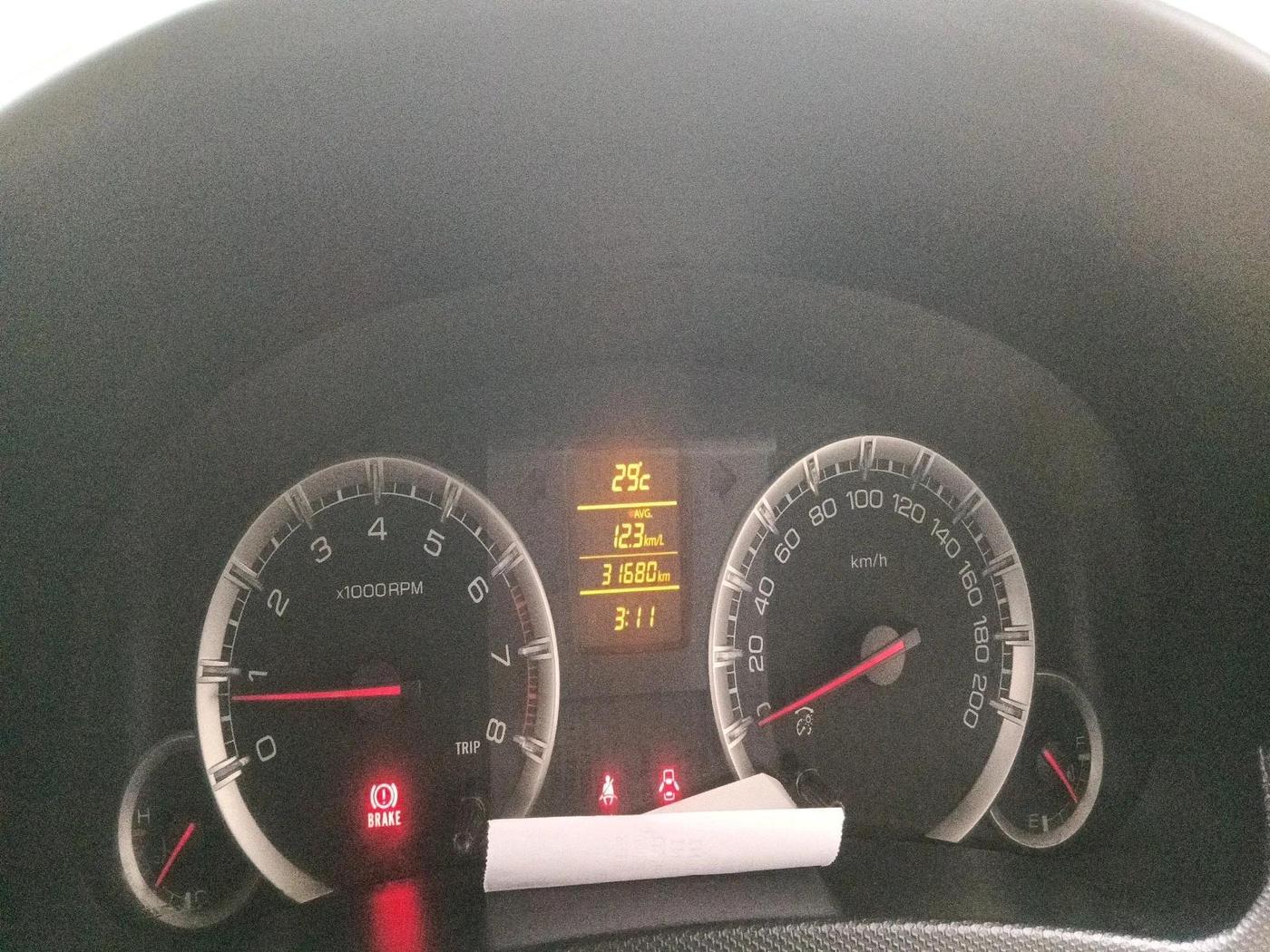 2012 Maruti Swift Dzire ZXI, Petrol, Manual, 31,680 km, interior