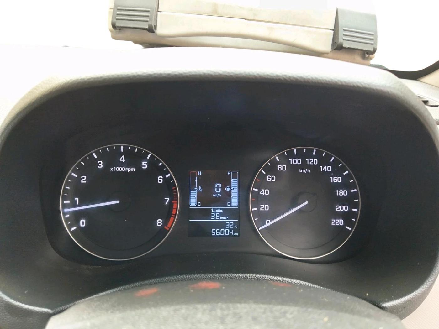 2016 Hyundai Creta SX PLUS 1.6 PETROL, Petrol, Manual, 56,004 km, interior