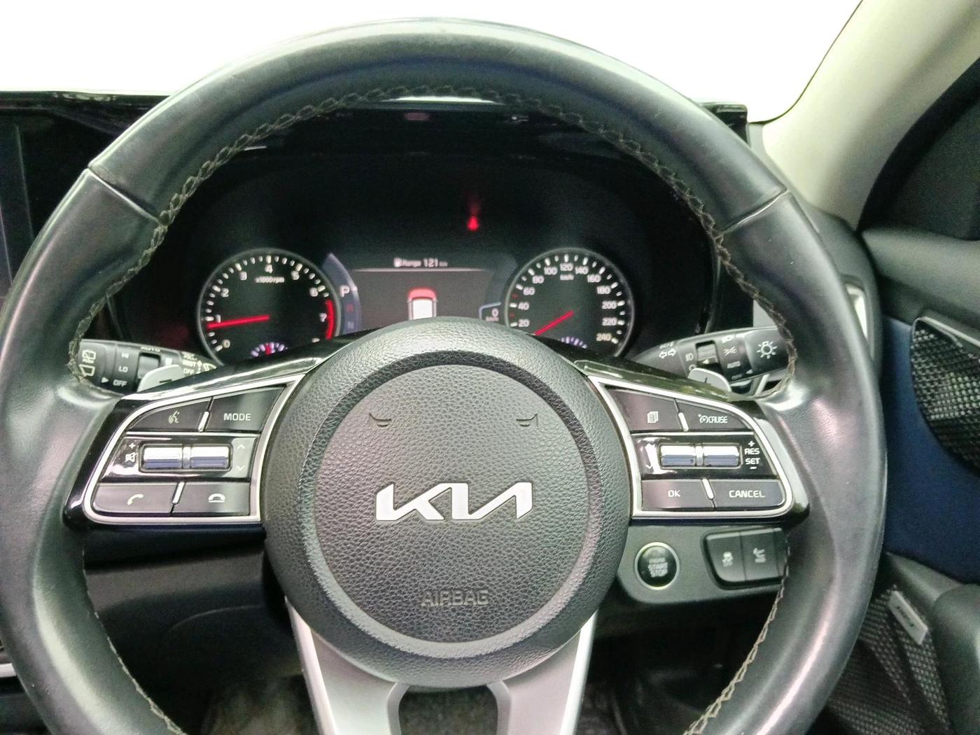 2022 KIA SELTOS X LINE 1.4 DCT, Petrol, Automatic, 56,082 km, interior