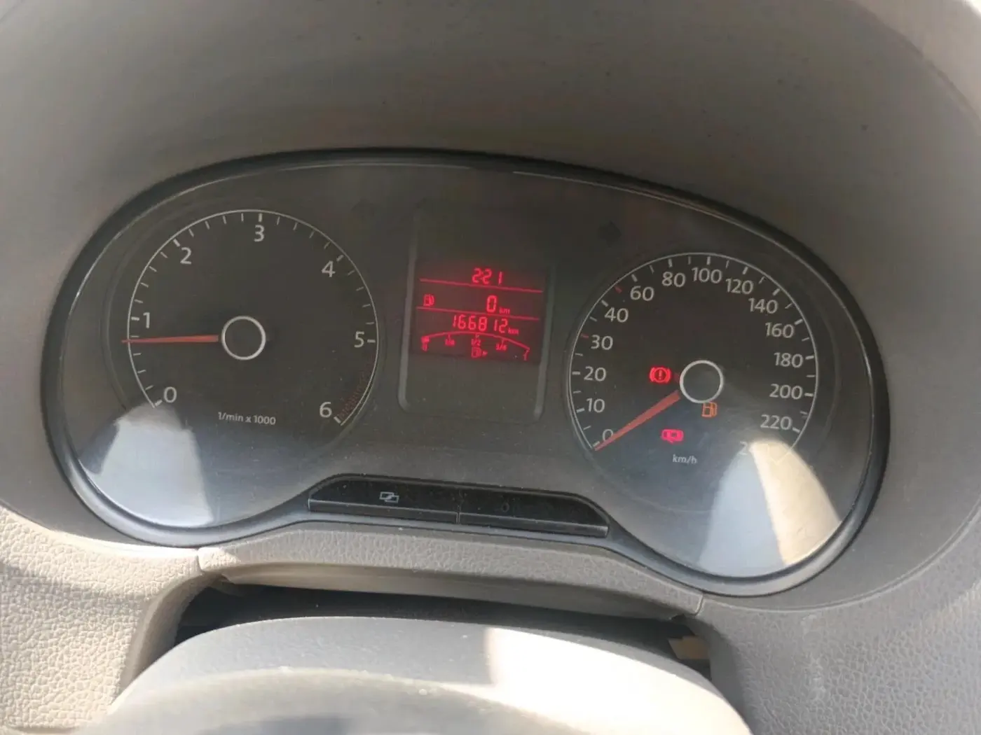 2011 Volkswagen Vento COMFORTLINE DIESEL 1.6, Diesel, Manual, 1,66,812 km, interior