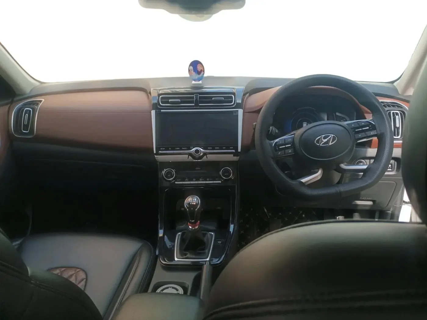2024 Hyundai ALCAZAR PRESTIGE 1.5 MT 7STR, Diesel, Manual, 18,800 km, interior