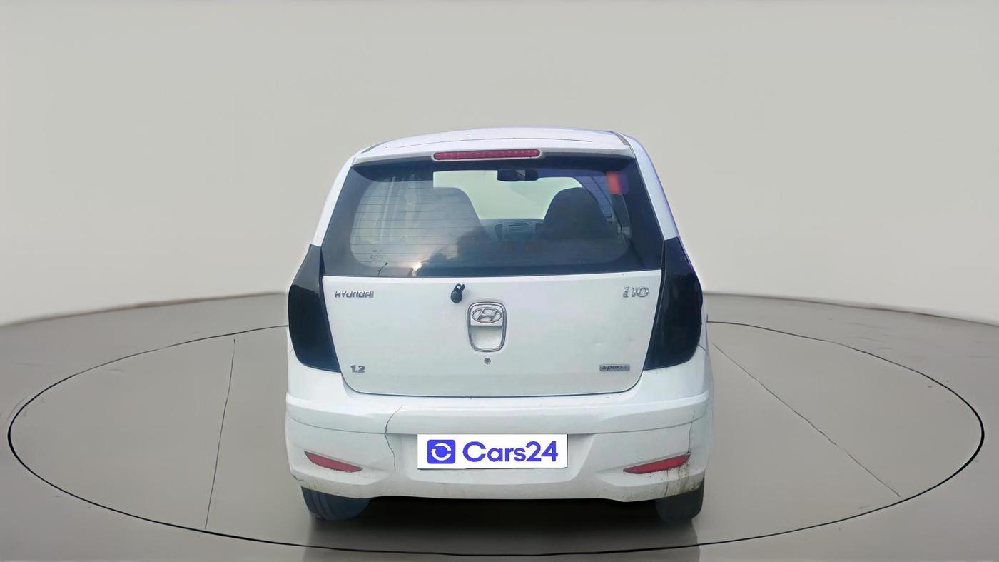 2012 Hyundai i10 SPORTZ 1.2, Petrol, Manual, 1,29,596 km, exterior