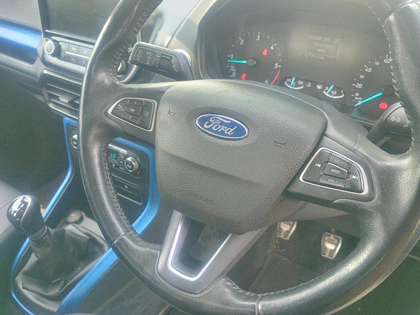 2018 Ford Ecosport TITANIUM 1.5L SIGNATURE EDITION (SUNROOF) DIESEL, Diesel, Manual, 82,749 km, interior