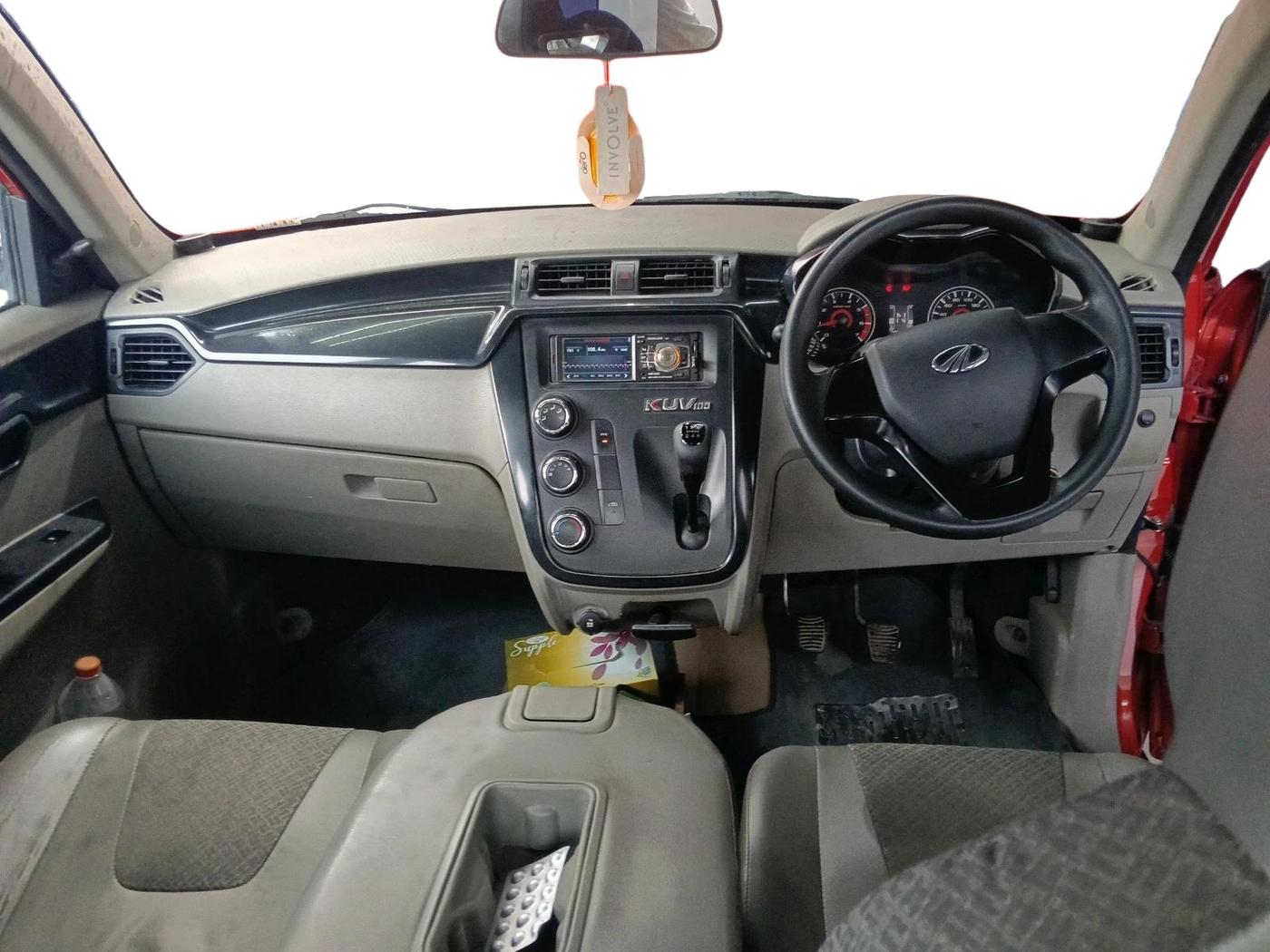 2016 Mahindra Kuv100 K4 D 6 STR, Diesel, Manual, 1,17,064 km, interior
