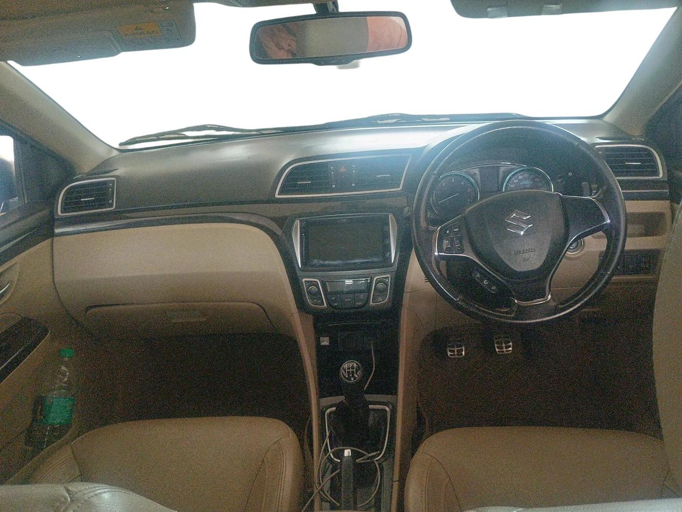 2017 Maruti Ciaz ALPHA DIESEL 1.3, Diesel, Manual, 62,358 km, interior