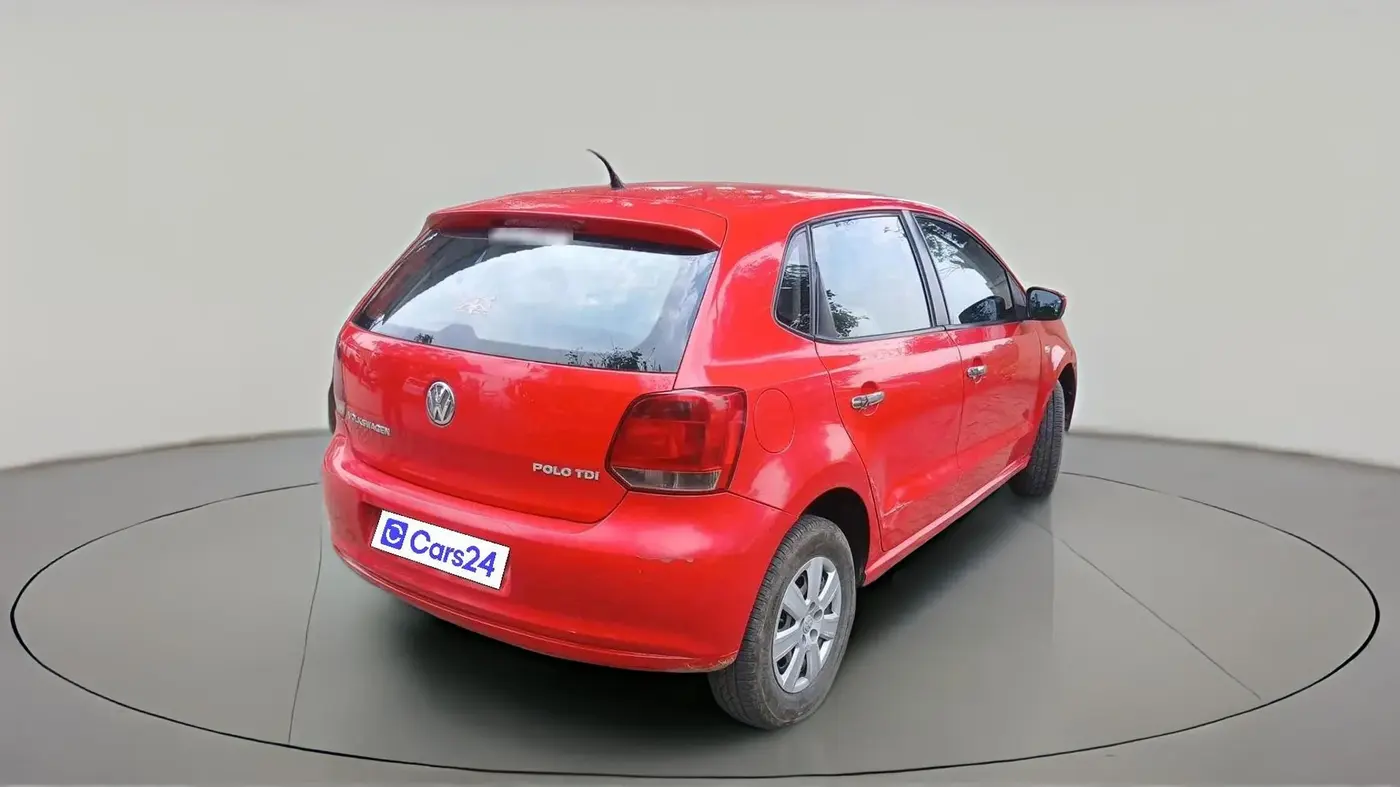 2011 Volkswagen Polo TRENDLINE 1.2L DIESEL, Diesel, Manual, 1,33,922 km, exterior