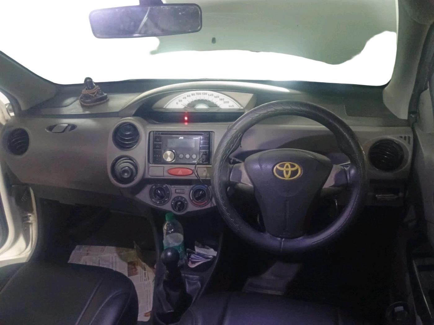 2011 Toyota Etios GD, Diesel, Manual, 2,19,514 km, interior