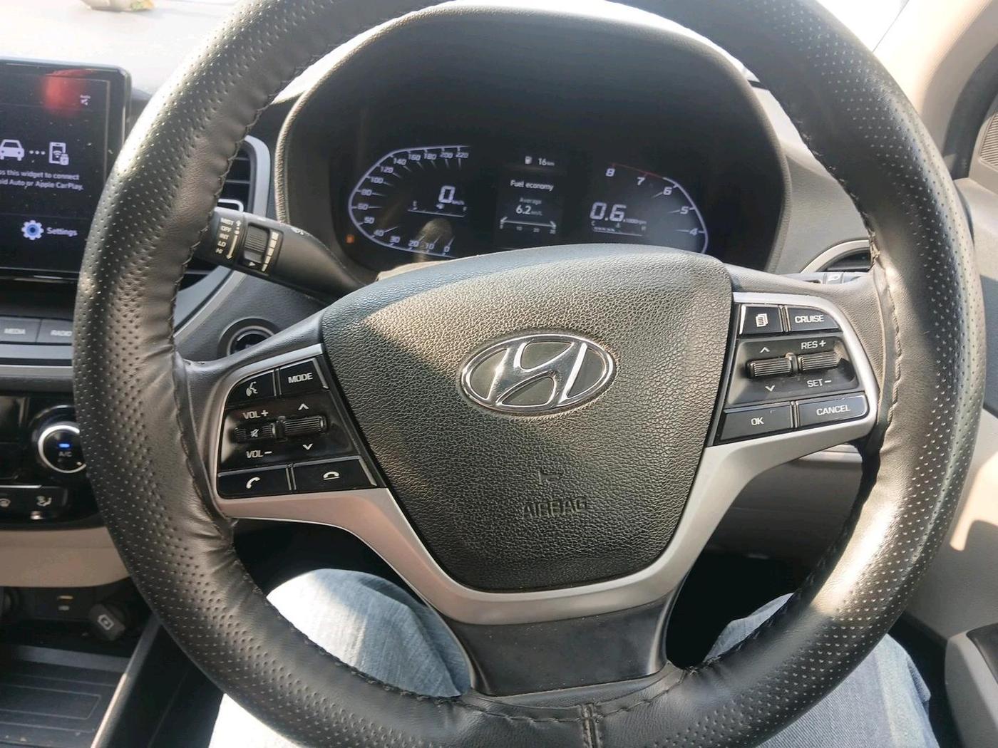 2021 Hyundai Verna SX 1.5 VTVT, Petrol, Manual, 23,502 km, interior