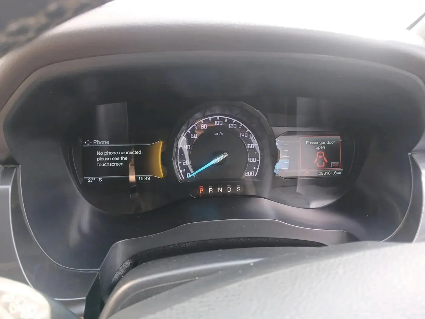 2018 Ford Endeavour TITANIUM 3.2 4X4 AT, Diesel, Automatic, 98,181 km, interior