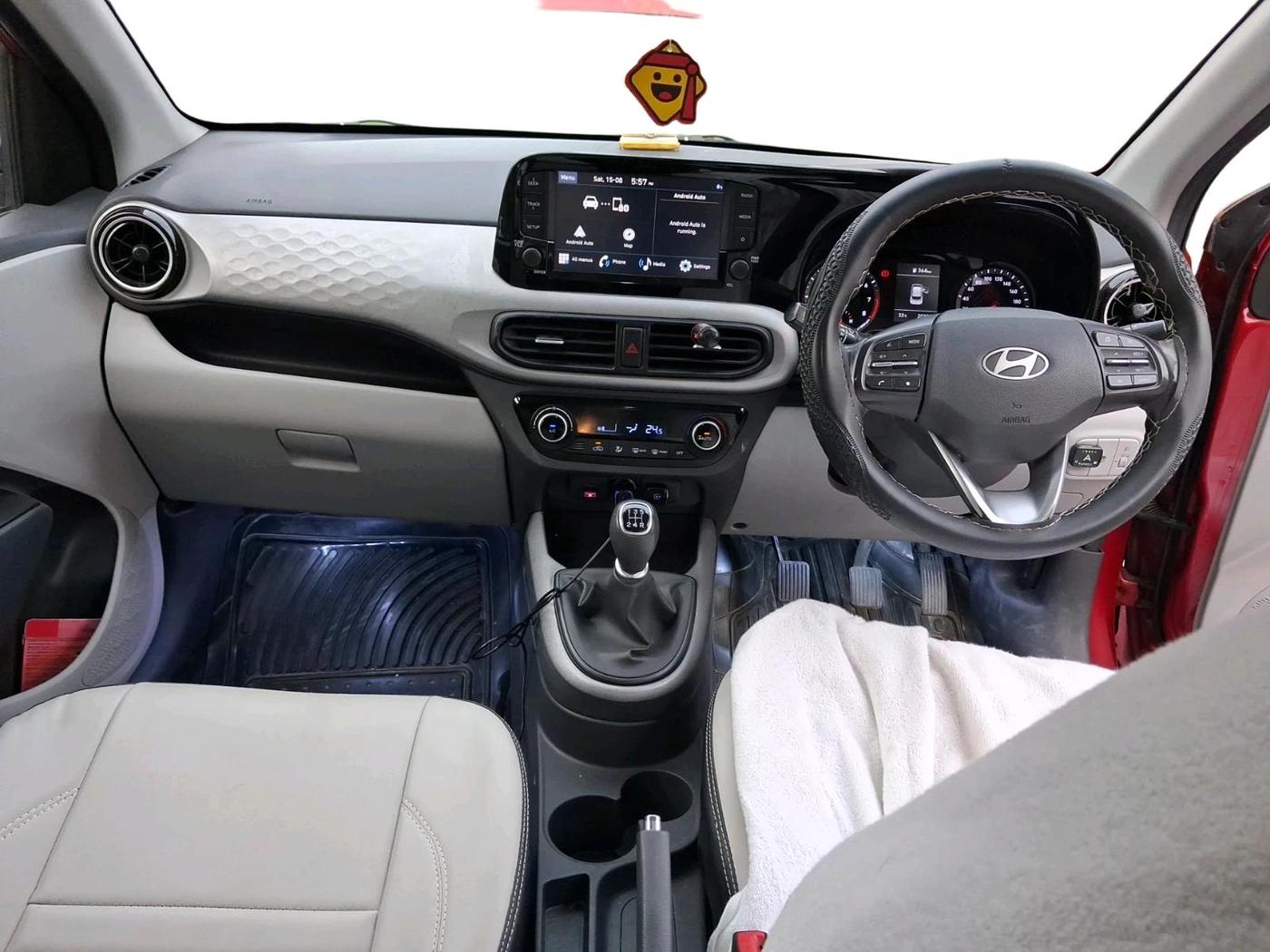 2023 Hyundai GRAND I10 NIOS ASTA 1.2 KAPPA VTVT, CNG, Manual, 20,328 km, interior