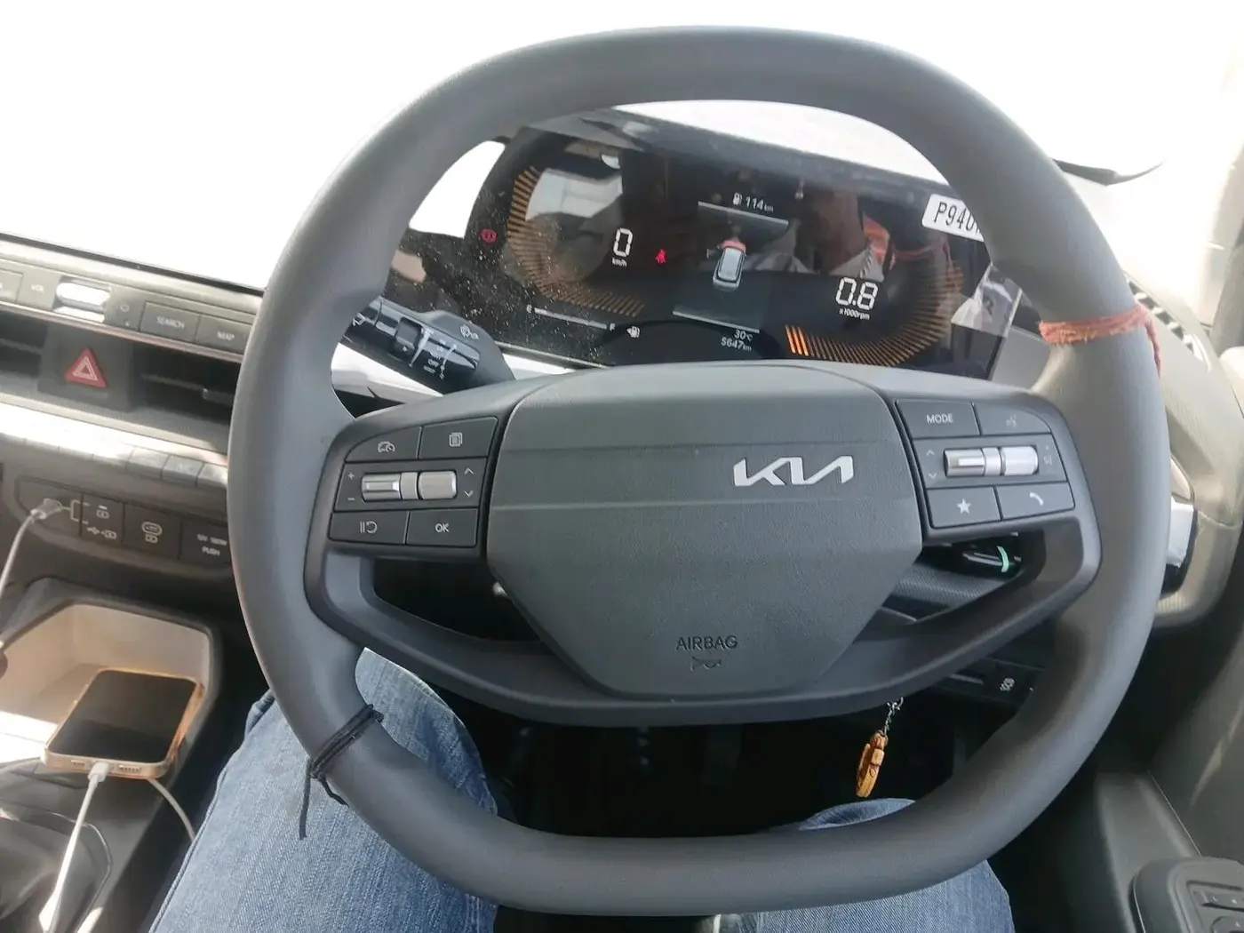 2025 KIA SYROS HTK Plus 1.0 Turbo 6MT, Petrol, Manual, 5,647 km, interior