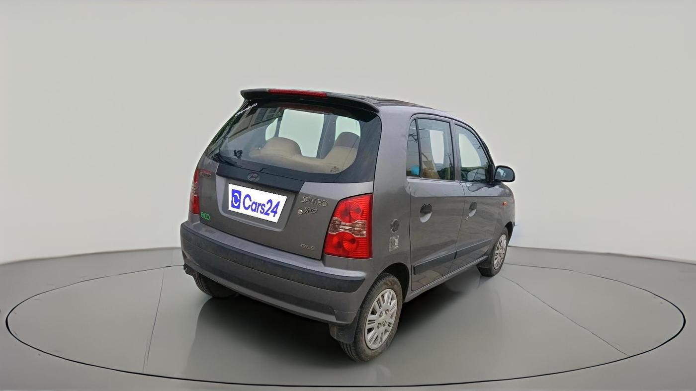 2012 Hyundai Santro Xing GLS LPG, Petrol, Manual, 55,788 km, exterior