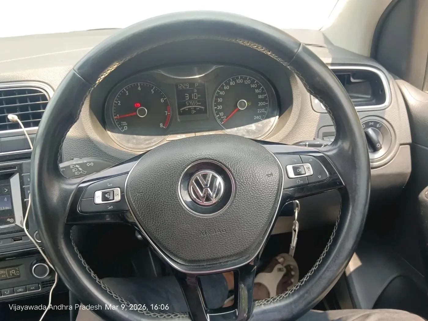 2017 Volkswagen Polo GT TSI AT, Petrol, Automatic, 57,555 km, interior