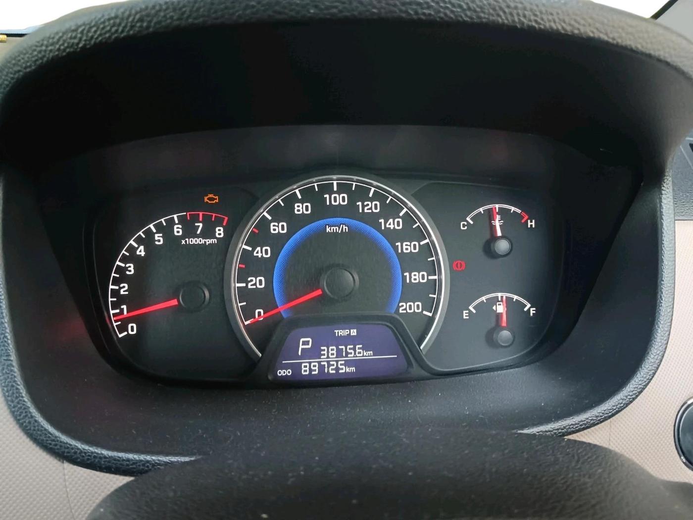2014 Hyundai Grand i10 ASTA AT 1.2 KAPPA VTVT, Petrol, Automatic, 89,725 km, interior