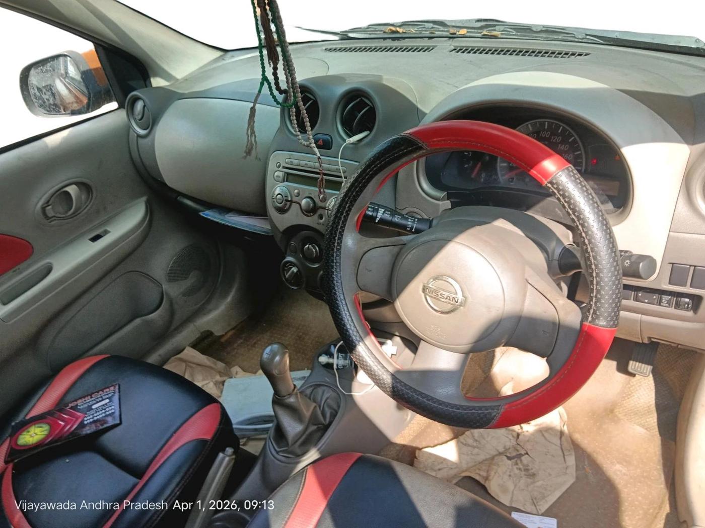 2012 Nissan Micra XV DIESEL, Diesel, Manual, 16,83,783 km, interior