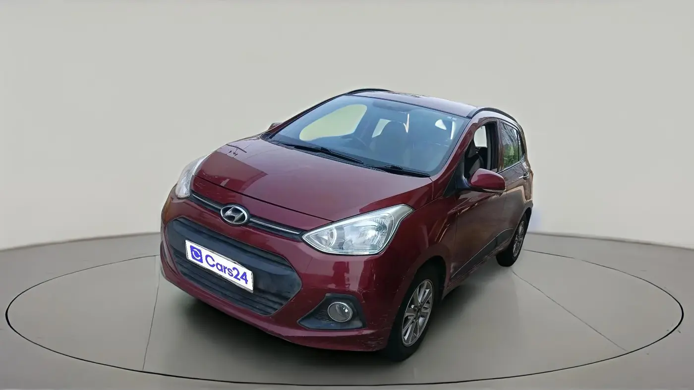 2016 Hyundai Grand i10 ASTA (O) AT 1.2 KAPPA VTVT, Petrol, Automatic, 58,516 km, exterior