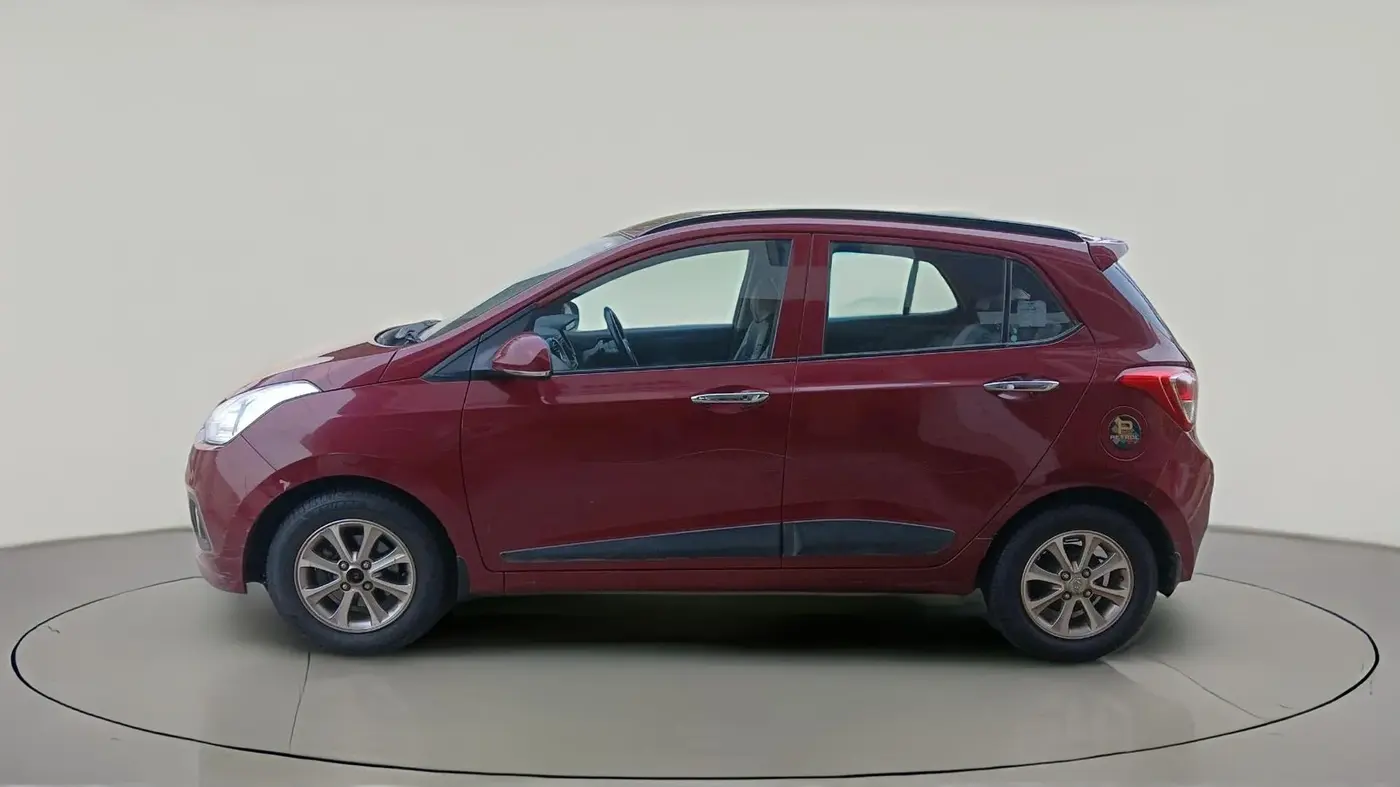 2016 Hyundai Grand i10 ASTA (O) AT 1.2 KAPPA VTVT, Petrol, Automatic, 58,516 km, exterior