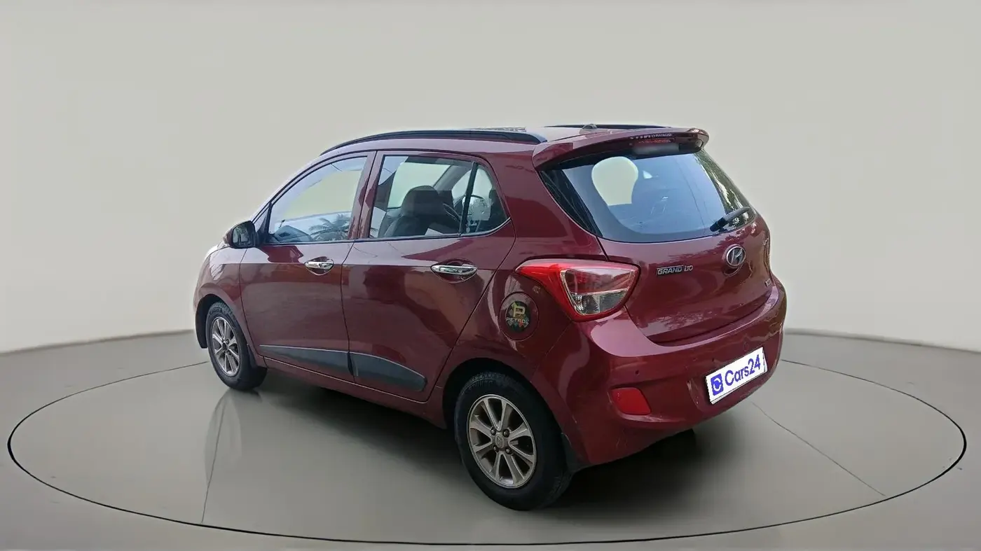 2016 Hyundai Grand i10 ASTA (O) AT 1.2 KAPPA VTVT, Petrol, Automatic, 58,516 km, exterior
