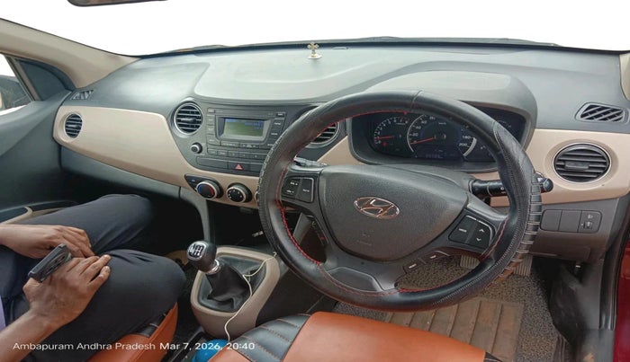 2016 Hyundai Grand i10 ASTA 1.2 KAPPA VTVT, Petrol, Manual, 85,589 km, interior