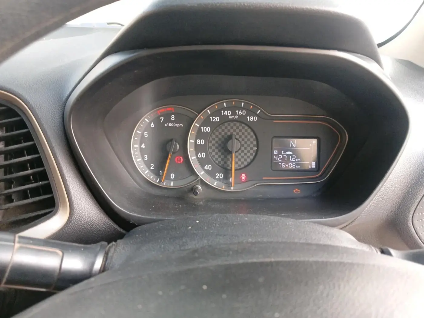 2019 Hyundai NEW SANTRO SPORTZ AMT, Petrol, Automatic, 76,408 km, interior