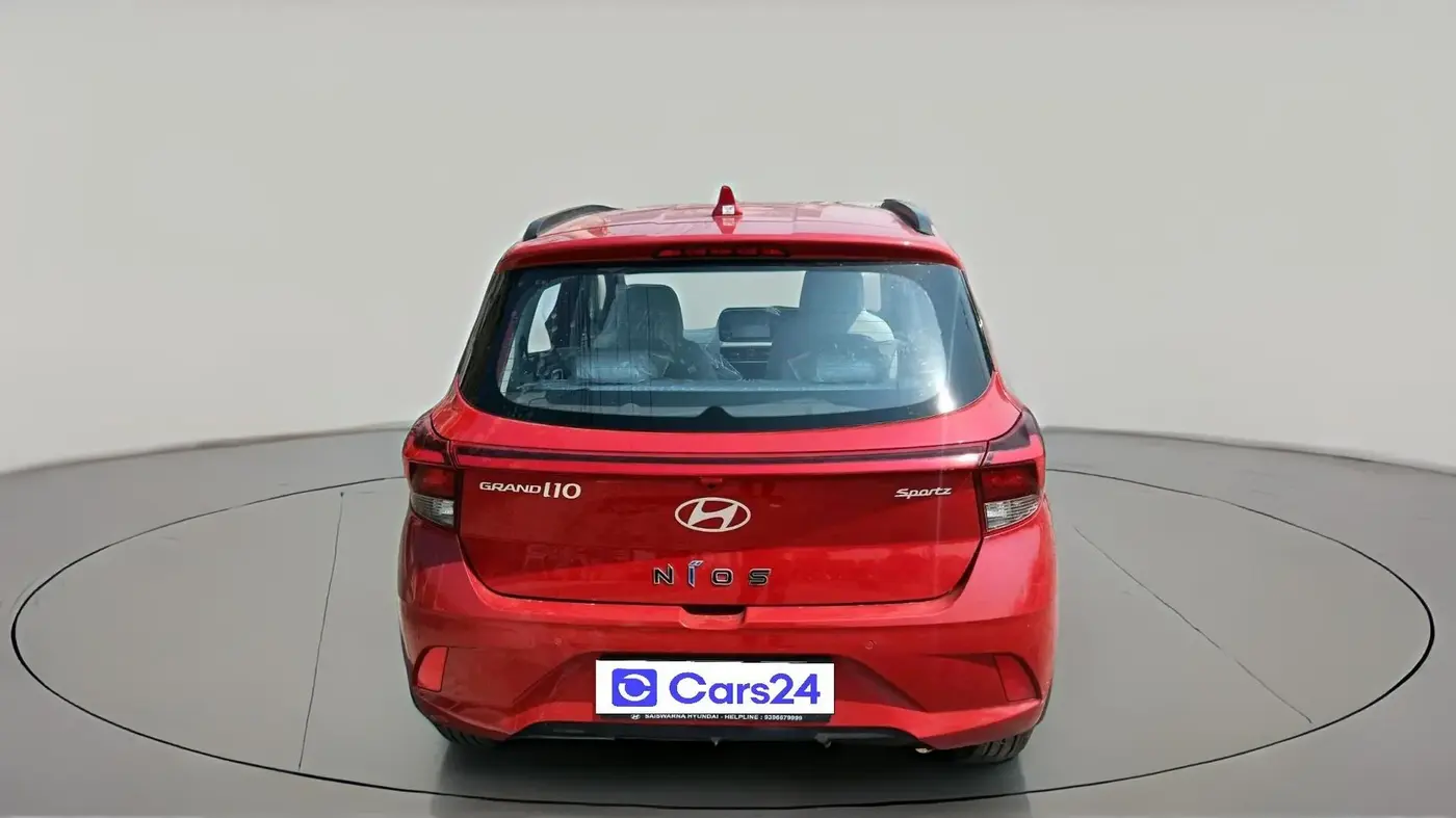 2025 Hyundai GRAND I10 NIOS Sportz (O) 1.2 Kappa AMT, Petrol, Automatic, 1,281 km, exterior