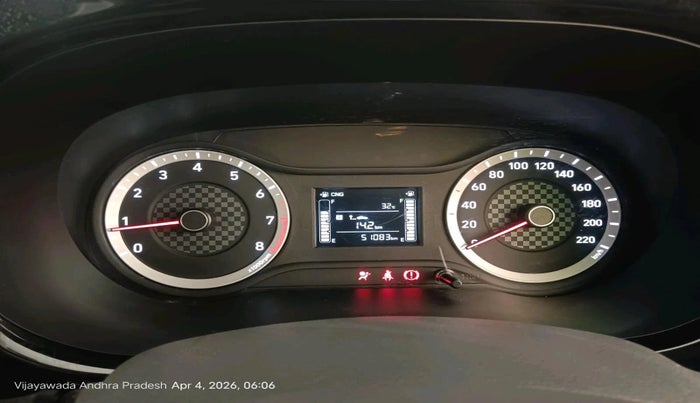 2022 Hyundai GRAND I10 NIOS SPORTZ 1.2 KAPPA VTVT CNG, CNG, Manual, 51,083 km, interior