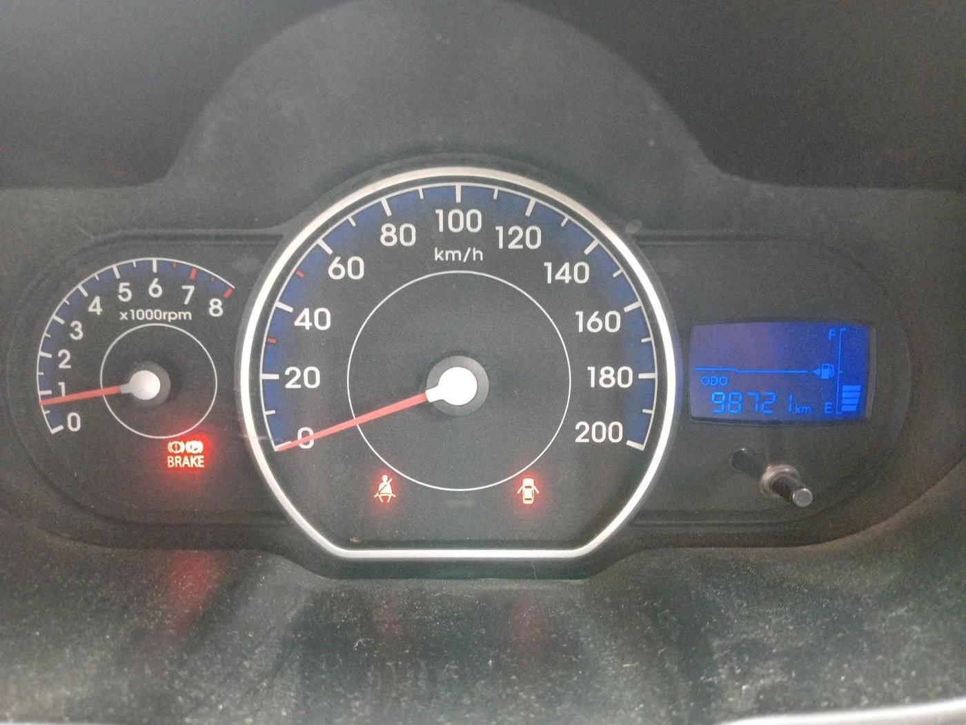 2010 Hyundai i10 SPORTZ 1.2, Petrol, Manual, 98,721 km, interior