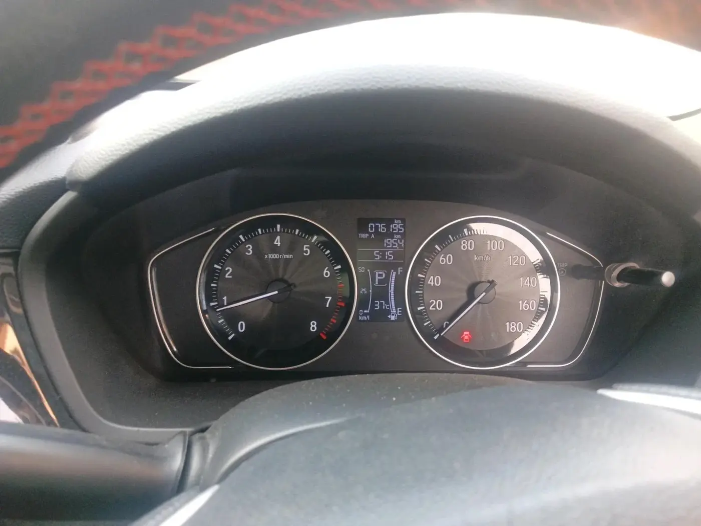 2022 Honda Amaze 1.2L I-VTEC VX CVT, Petrol, Automatic, 76,195 km, interior