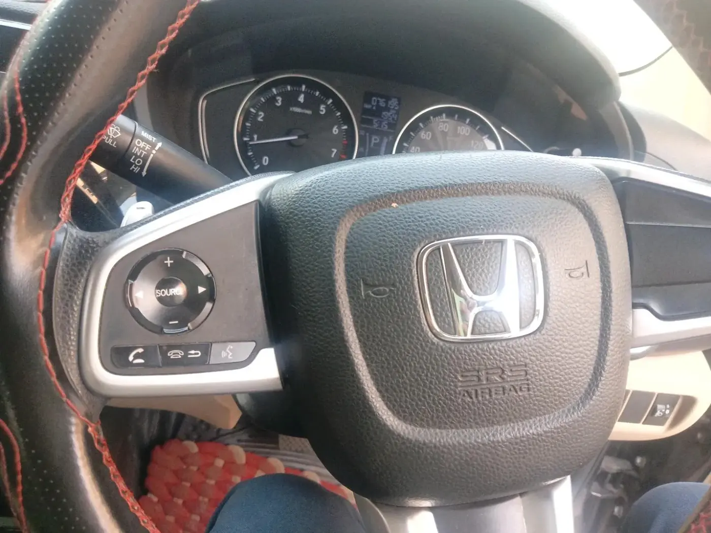2022 Honda Amaze 1.2L I-VTEC VX CVT, Petrol, Automatic, 76,195 km, interior