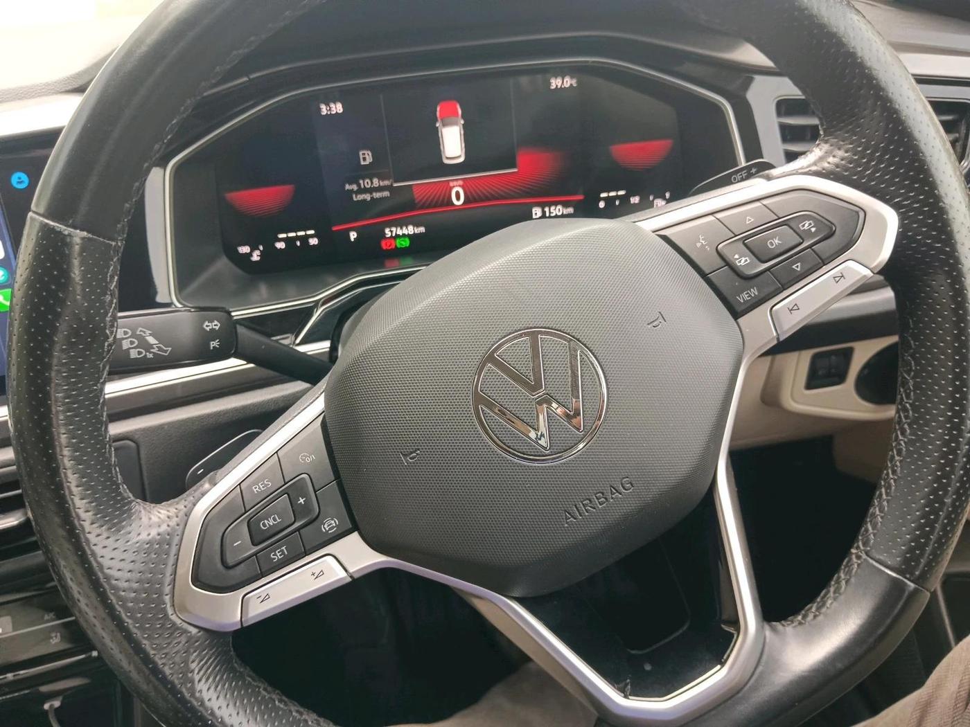 2023 Volkswagen VIRTUS GT Edge 1.5 TSI EVO DSG, Petrol, Automatic, 57,448 km, interior