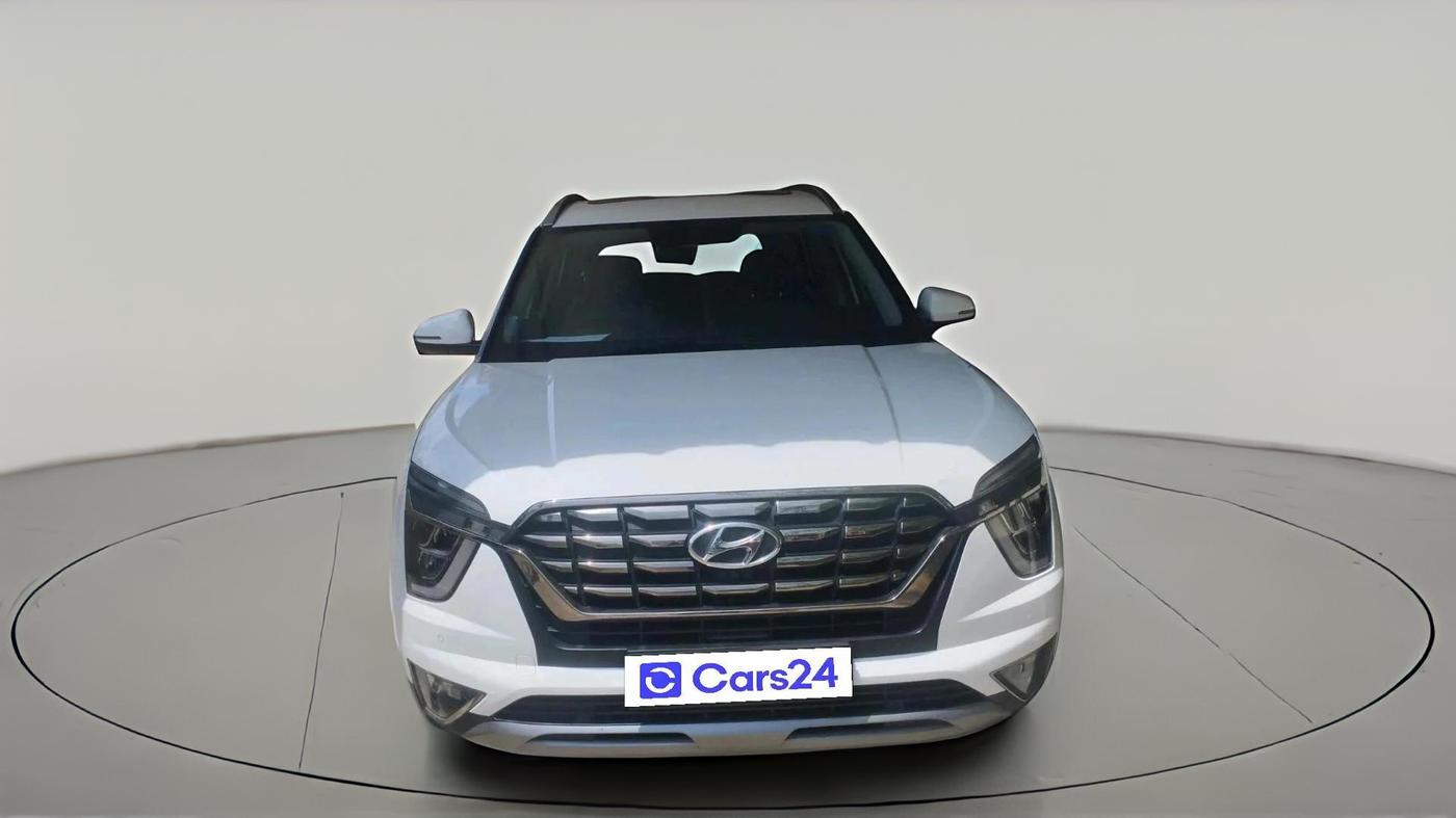 2024 Hyundai ALCAZAR  SIGNATURE (O) DCT 1.5 PETROL 7STR, Petrol, Automatic, 28,341 km, exterior