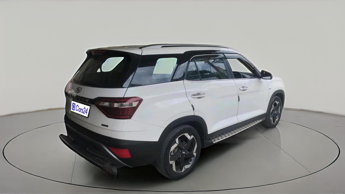 2024 Hyundai ALCAZAR  SIGNATURE (O) DCT 1.5 PETROL 7STR, Petrol, Automatic, 28,341 km, exterior